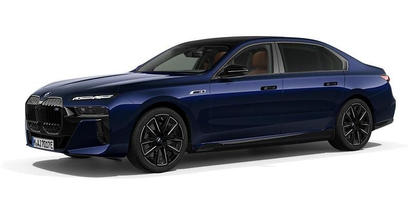Blau Gebraucht 2024 BMW i7 Comfort Edition Limousine | 137.536 € - Bild 1/4