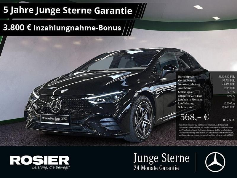 Gebraucht Mercedes EQE350 Sport Edition 214 kW (292 PS) 2025 Schwarz / obsidianschwarz Limousine