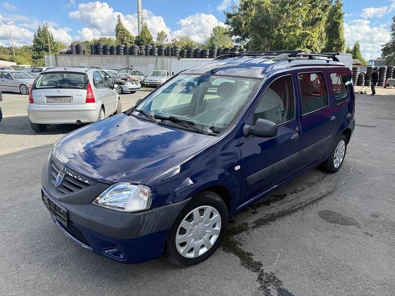 Blau Gebraucht 2008 Dacia Logan MCV Ambiance Kombi | 850 € (Superpreis) - Bild 1/4