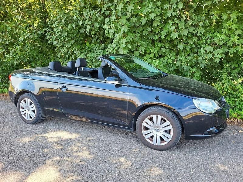 Schwarz Gebraucht 2006 VW Eos Cabrio | 3.700 € (Superpreis) - Bild 1/4