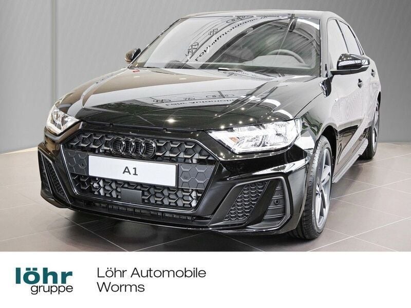 Schwarz (mythosschwarz metallic) Neu 2024 Audi A1 Sportback S-Line Kleinwagen | 31.950 € (Fairer Preis) - Bild 1/4