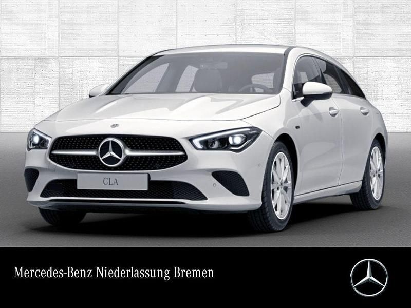 Weiß Gebraucht 2021 Mercedes CLA250e Shooting Brake Kombi | 25.990 € (Superpreis) - Bild 1/3