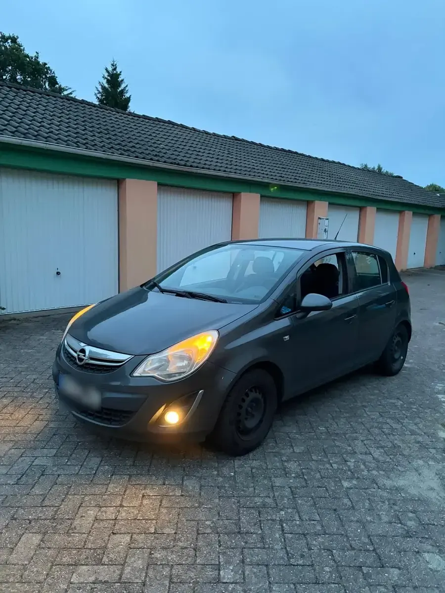 Gebraucht Opel Corsa 86 PS (63 kW) 2012 Grau Kleinwagen