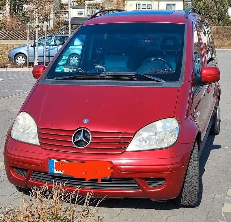 Gebraucht Mercedes Vaneo 91 PS (66 kW) 2004 Rot Van / Kleinbus