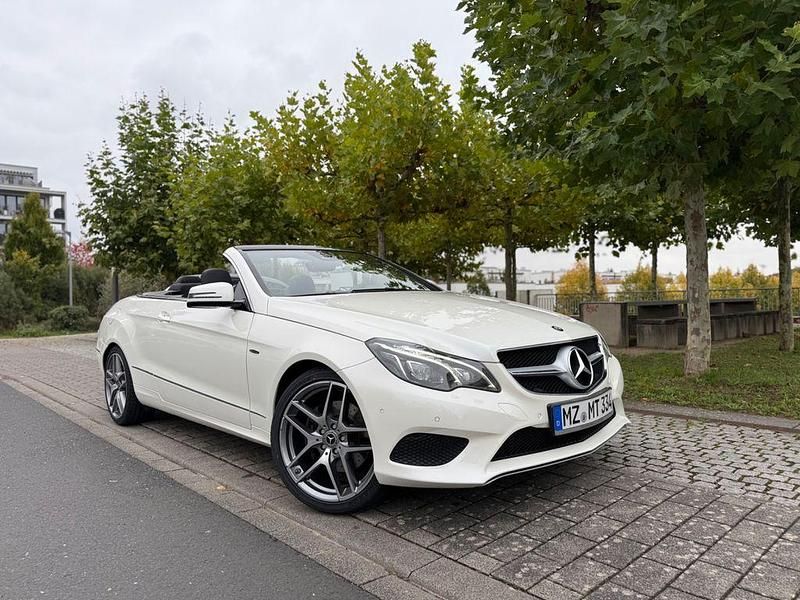 Weiß Gebraucht 2014 Mercedes E350 AMG Cabrio | 26.499 € (Fairer Preis) - Bild 1/4