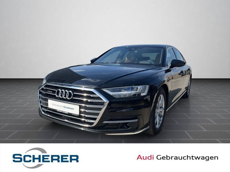 Brillantschwarz Gebraucht 2021 Audi A8L Ambiente Limousine | 49.500 € (Guter Preis) - Bild 1/4