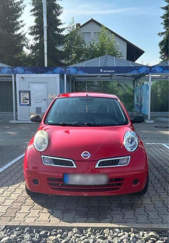 Rot Gebraucht 2009 Nissan Micra Kleinwagen | 2.500 € (Teuer) - Bild 1/4
