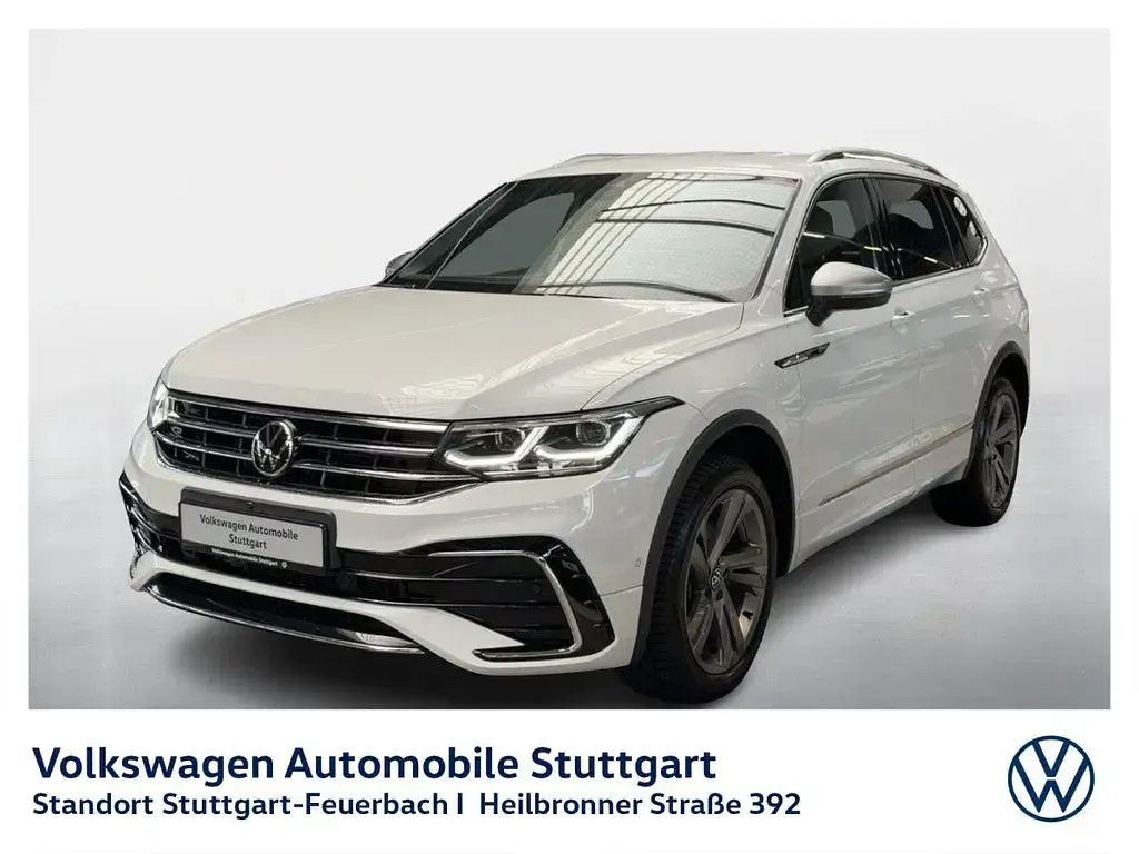Gebraucht VW Tiguan Allspace R-line 190 PS (139 kW) 2023 Pure white SUV