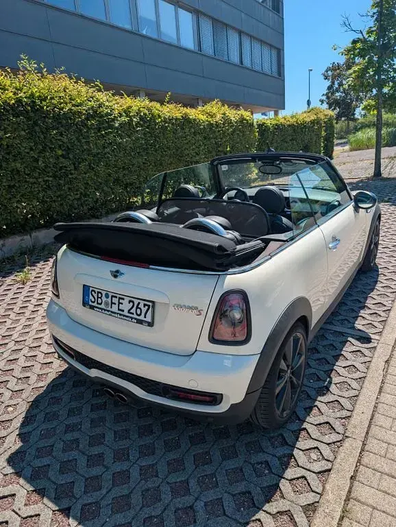 Gebraucht Mini Cooper S Cabriolet 184 PS (135 kW) 2014 Weiß Cabrio
