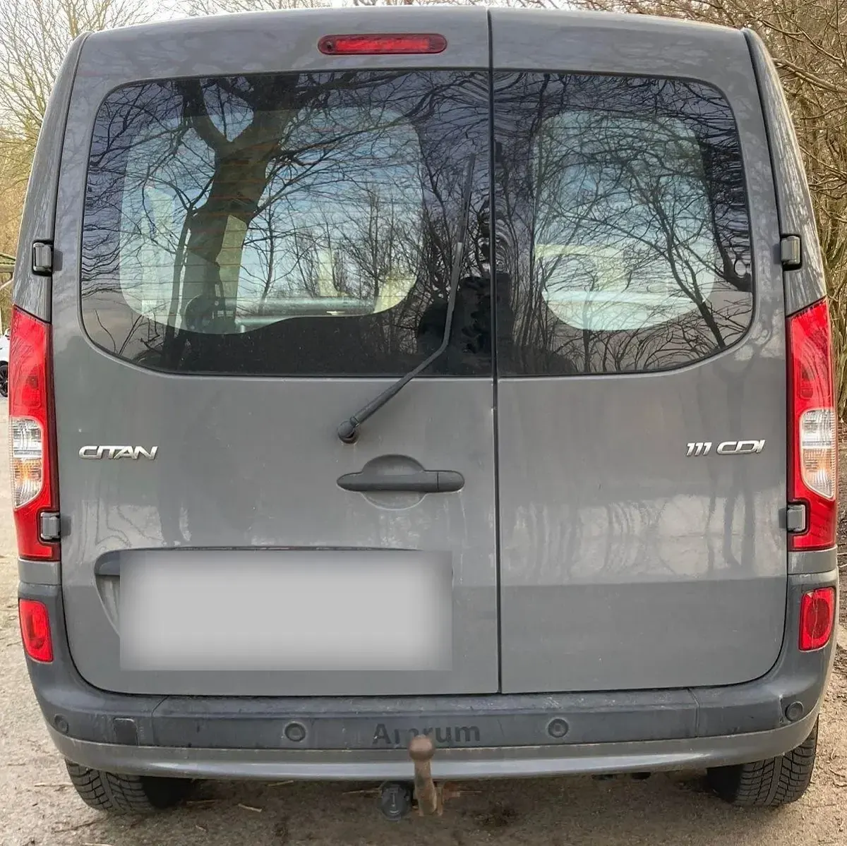 Gebraucht Mercedes Citan 111 110 PS (80 kW) 2014 Grau Van / Kleinbus