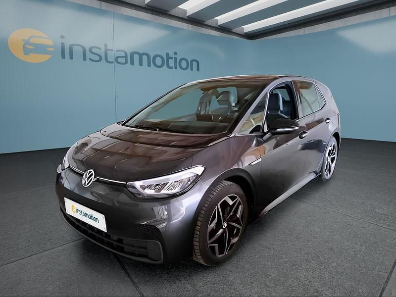 Grau Gebraucht 2022 VW ID.3 Pro Kleinwagen | 24.799 € (Fairer Preis) - Bild 1/4