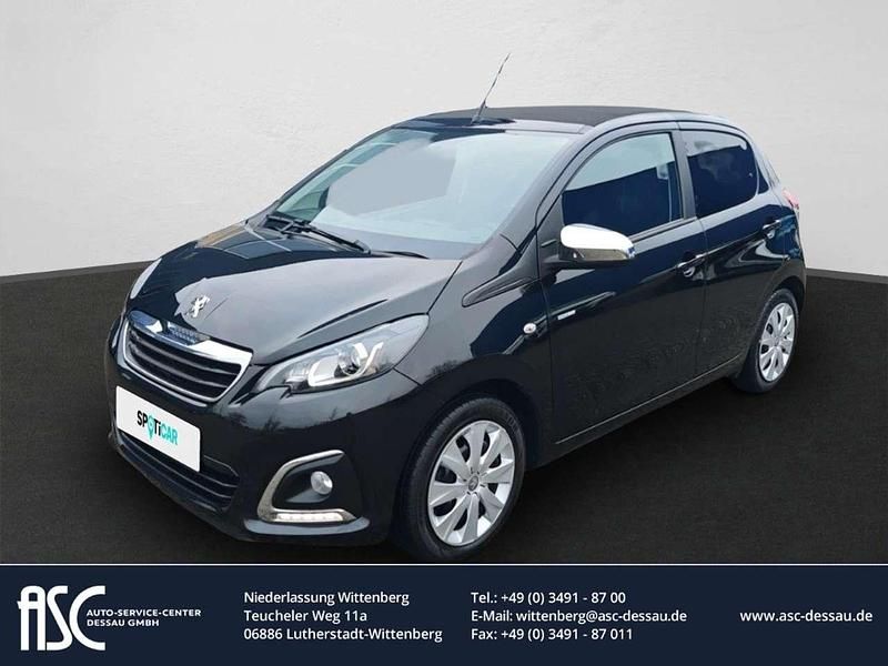 Gebraucht Peugeot 108 Style 72 PS (52 kW) 2019 Schwarz Limousine