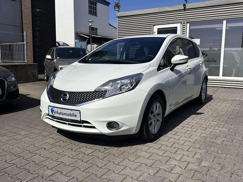 Weiß Gebraucht 2014 Nissan Note Acenta Van / Kleinbus | 4.980 € (Fairer Preis) - Bild 1/4