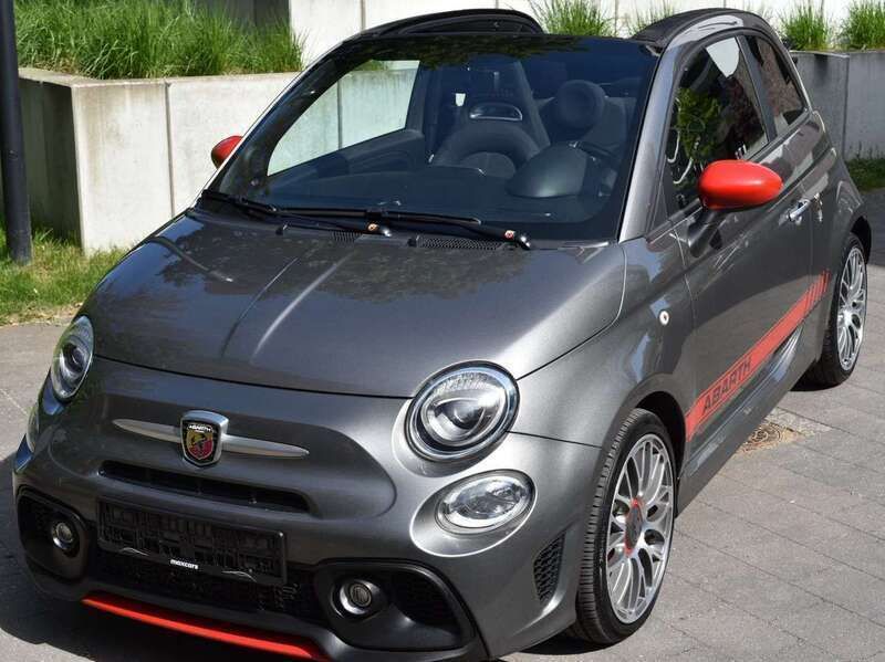 Colore esterno (record grau) Gebraucht 2017 Abarth 500C Cabrio | 13.800 € (Fairer Preis) - Bild 1/4