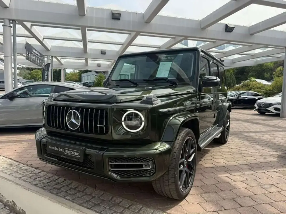 Gebraucht Mercedes G63 AMG AMG 585 PS (430 kW) 2022 G manufaktur oliv SUV