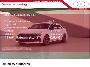 Neu Audi RS3 400 PS (294 kW) 2026 Weiß (arkonaweiß) Limousine