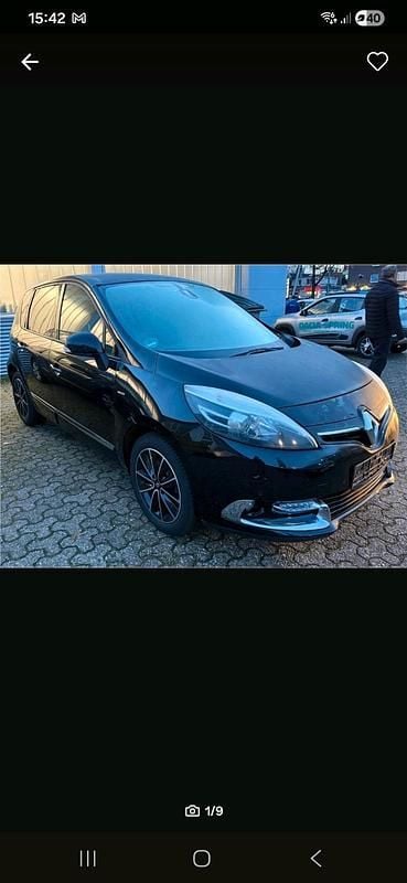 Schwarz Gebraucht 2014 Renault Scénic III Bose Edition Van / Kleinbus | 2.700 € (Superpreis) - Bild 1/4