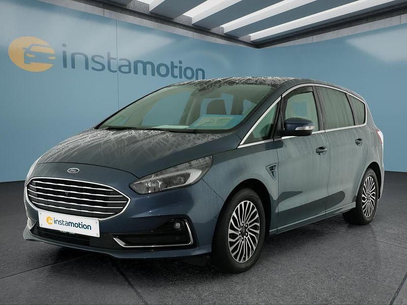 Blau Gebraucht 2020 Ford S-MAX S Van / Kleinbus | 27.249 € (Etwas zu teuer) - Bild 1/4