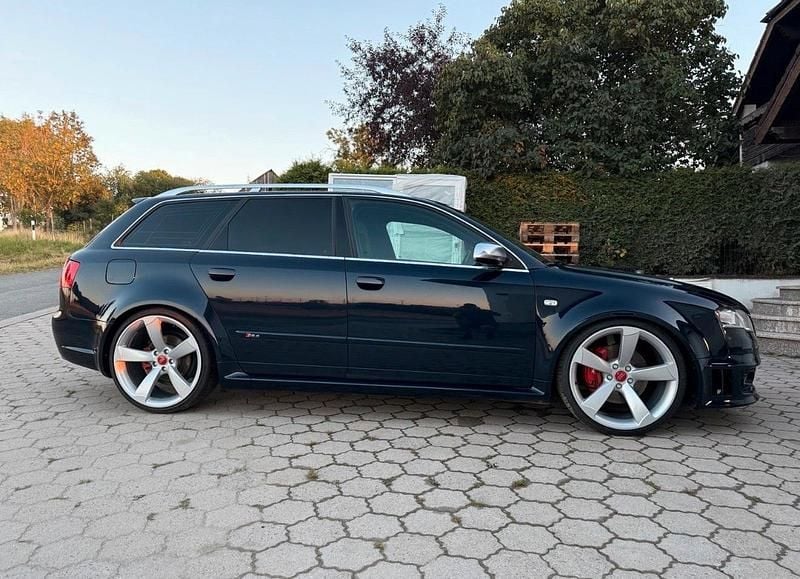 Blau Gebraucht 2004 Audi RS4 S-Line Kombi | 9.999 € - Bild 1/4