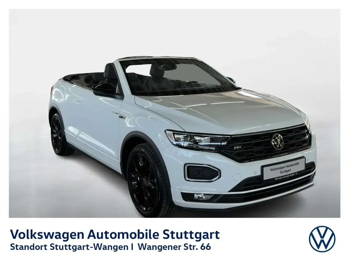 Gebraucht VW T-Roc R-line 150 PS (110 kW) 2022 Pure white/schwarz SUV