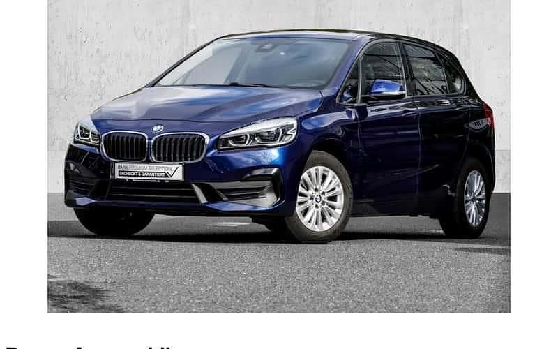 Blau Gebraucht 2021 BMW 218 Advantage Van / Kleinbus | 17.800 € (Superpreis) - Bild 1/4