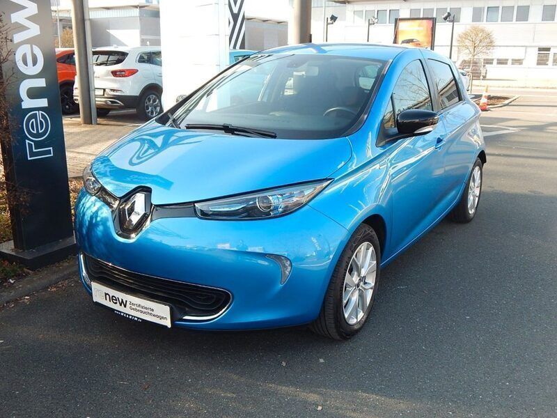 Lightningblau Gebraucht 2018 Renault Zoe LIMITED Kleinwagen | 7.980 € (Etwas zu teuer) - Bild 1/4