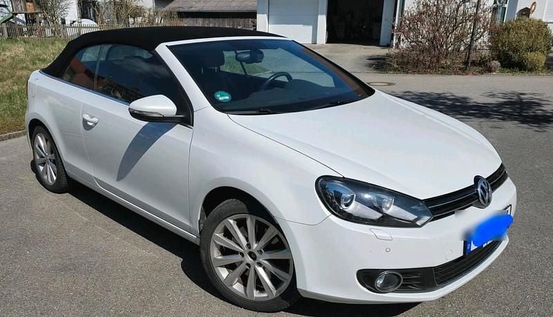 Weiß Gebraucht 2012 VW Golf Cabriolet Cabrio | 10.900 € (Fairer Preis) - Bild 1/4
