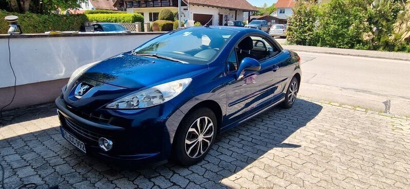Blau Gebraucht 2009 Peugeot 207 CC Filou Cabrio | 2.500 € (Guter Preis) - Bild 1/4