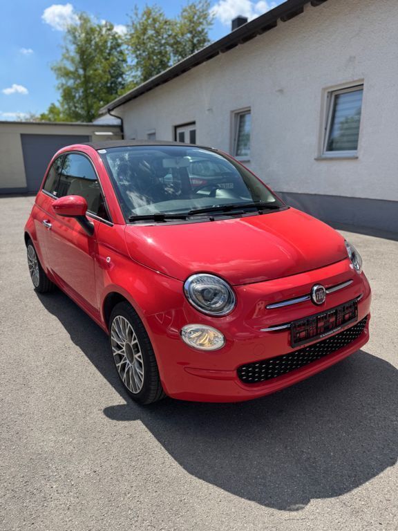 Rot Gebraucht 2018 Fiat 500C Lounge Cabrio | 12.790 € (Guter Preis) - Bild 1/4