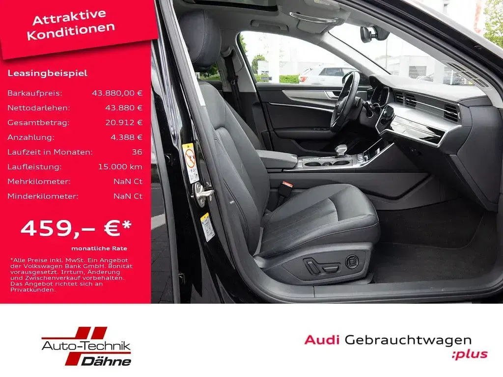 Gebraucht Audi A6 Design 204 PS (150 kW) 2023 Schwarz Kombi