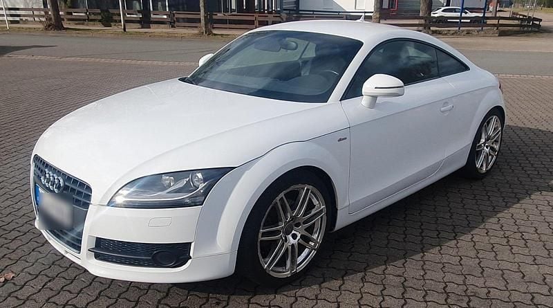 Second-hand Audi TT S-Line 200 CP (147 kW) 2008 Alb Coupe