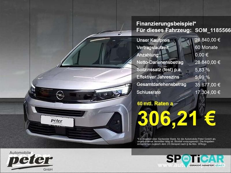 Lack grau artense/typ aussenve Gebraucht 2024 Opel Combo Life Van / Kleinbus | 28.840 € (Teuer) - Bild 1/4