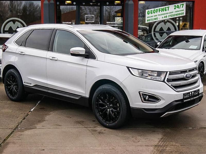 Gebraucht Ford Edge Titanium 180 PS (132 kW) 2017 Liquid weiß (metallic) SUV