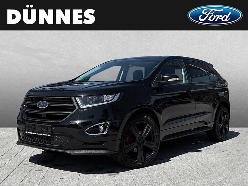 Schwarz (iridiumschwarz metallic) Gebraucht 2017 Ford Edge Vignale SUV | 19.110 € (Superpreis) - Bild 1/4