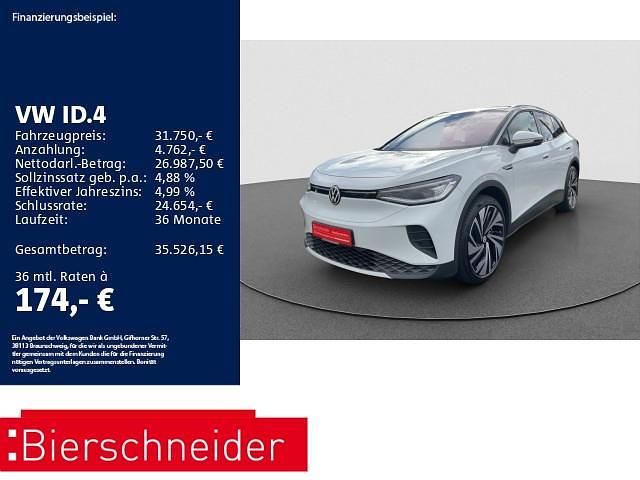 Weiss Gebraucht 2022 VW ID.4 Pro SUV | 31.750 € (Fairer Preis) - Bild 1/3