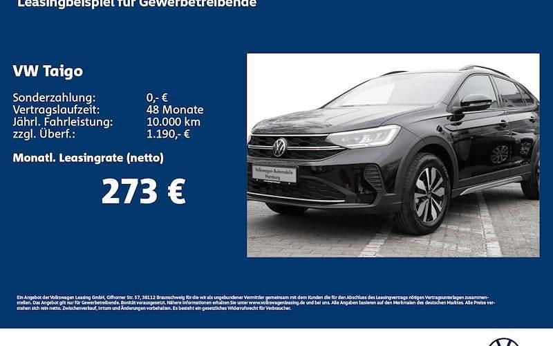 Neu VW Taigo Life 116 PS (85 kW) 2025 Schwarz SUV