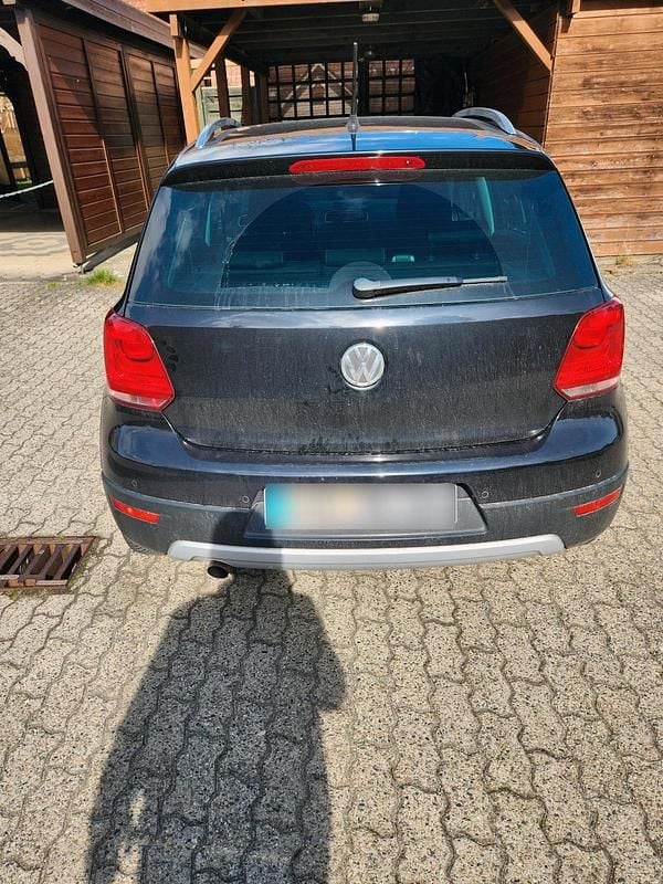 Gebraucht VW Polo Cross 90 PS (66 kW) 2012 Schwarz Kleinwagen