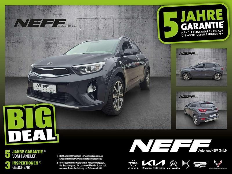 (abt) graphite met. Gebraucht 2019 Kia Stonic Spirit SUV | 11.790 € (Guter Preis) - Bild 1/4
