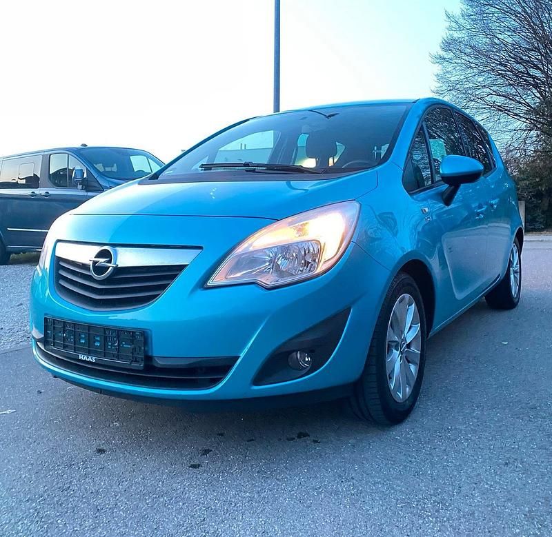 Gebraucht Opel Meriva 120 PS (88 kW) 2012 Blau Van / Kleinbus