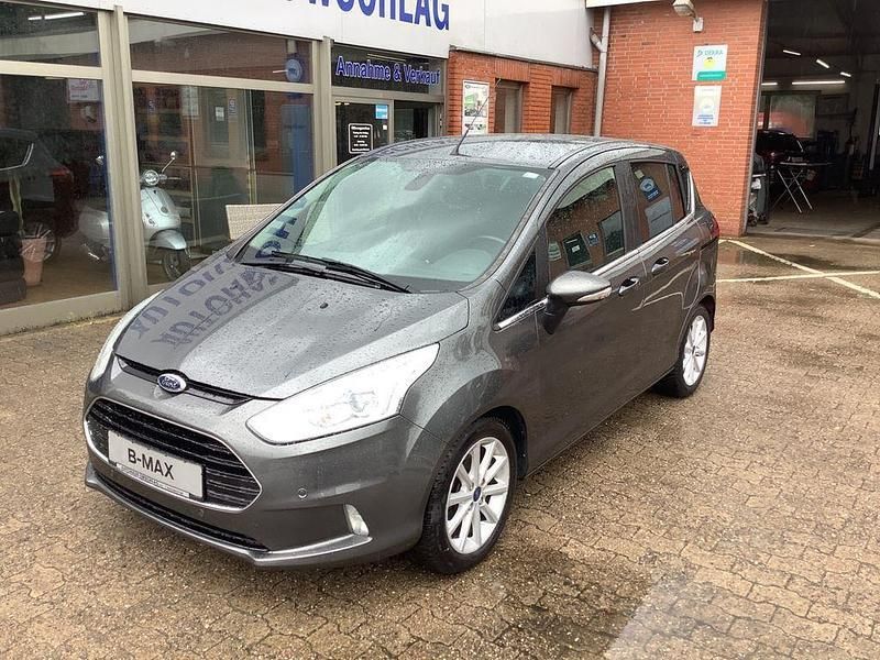 Grau Gebraucht 2016 Ford B-MAX Titanium Van / Kleinbus | 12.990 € (Fairer Preis) - Bild 1/4