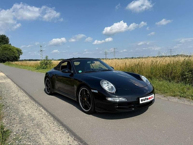 Gebraucht Porsche 911 Carrera Cabriolet 355 PS (261 kW) 2005 Tiefschwarz 041 Cabrio