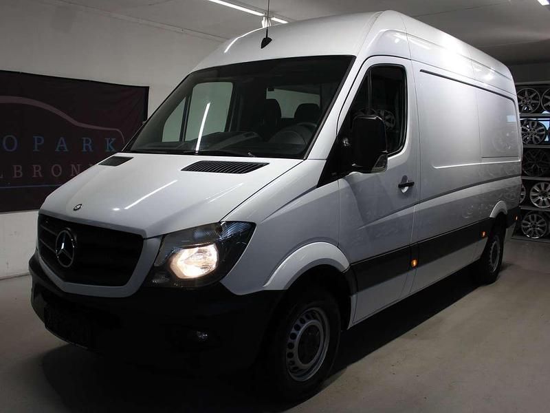 Arktikweiss Gebraucht 2014 Mercedes Sprinter Van | 12.499 € (Fairer Preis) - Bild 1/4