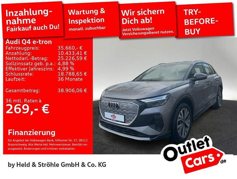 Gebraucht Audi Q4 e-tron S-Line 219 kW (299 PS) 2023 Grau SUV
