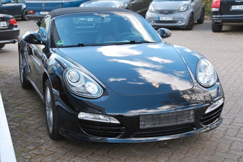 Schwarz Gebraucht 2009 Porsche Boxster Cabrio | 29.900 € (Etwas zu teuer) - Bild 1/4