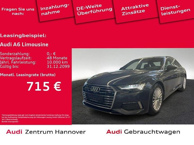 H1 manhattangrau metallic Gebraucht 2023 Audi A6 Design Limousine | 48.450 € (Etwas zu teuer) - Bild 1/4