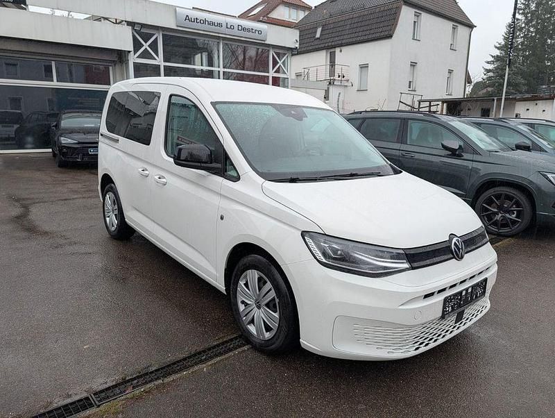 Gebraucht VW Caddy Basis 122 PS (89 kW) 2021 Weiß Van / Kleinbus