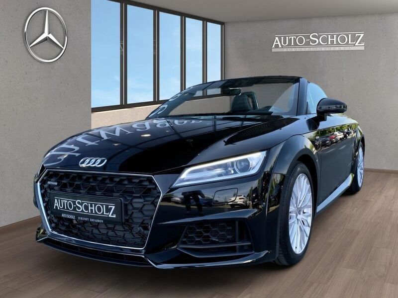 Schwarz Gebraucht 2023 Audi TT Roadster S-line plus Cabrio | 42.775 € (Guter Preis) - Bild 1/4