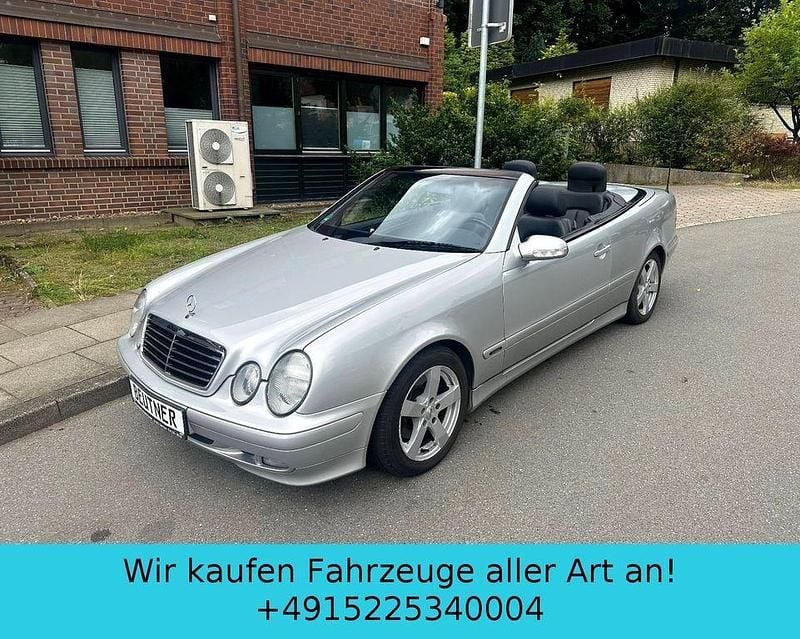 Gebraucht Mercedes CLK200 Avantgarde 163 PS (119 kW) 2001 Silber Cabrio
