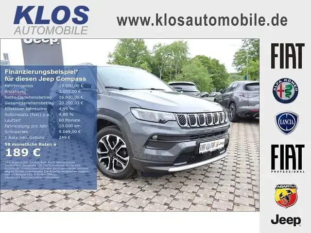Second-hand Jeep Compass Limited 150 CP (110 kW) 2021 SUV
