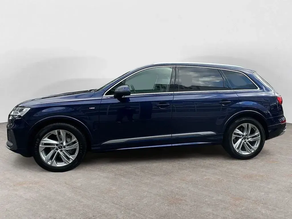 Gebraucht Audi Q7 S-Line 286 PS (210 kW) 2022 Navarrablau metallic SUV